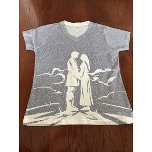 RARE Litographs Princess Bride Vneck Men Women T-Shirt Size Large As You Wish